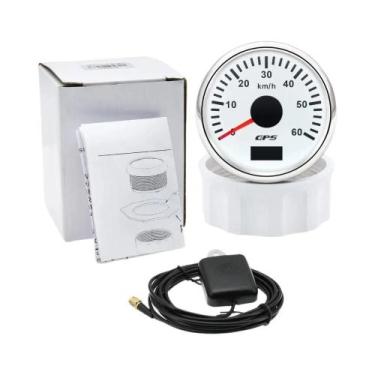 Imagem de Velocímetro GPS HD 52MM Com Luz De Fundo Em 7 Cores 0-200 Km/h Para Ba
