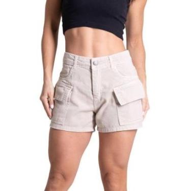 Imagem de Shorts Sarja Sawary - 282232 - Bege 40-Feminino