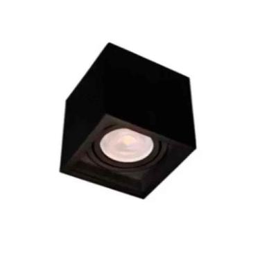 Imagem de Plafon LED de Sobrepor Evoled MR16 GU10 Preto - LE4218