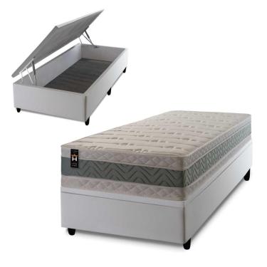 Imagem de Conjunto Box Baú Oxford 88x188 Verde Espuma D33 King House