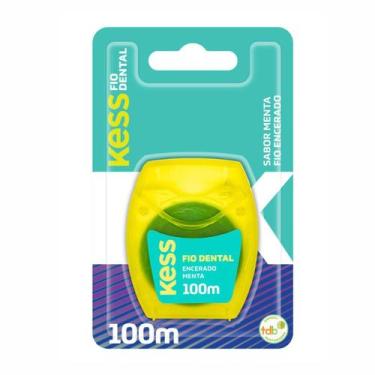 Imagem de Fio Dental Kess Encerado Menta 100m Cód.2001
