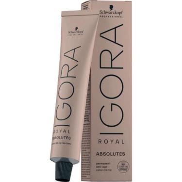 Imagem de Igora Royal - Absolutes - Todas as Cores 60g - 8-50 - Louro Claro Dour