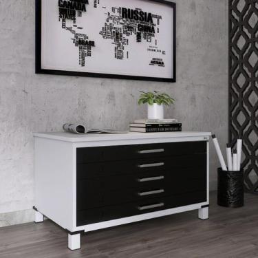 Imagem de Mapoteca Mont 5 Gavetas 71,3cm X 120,4cm Aço - Pandin Móveis