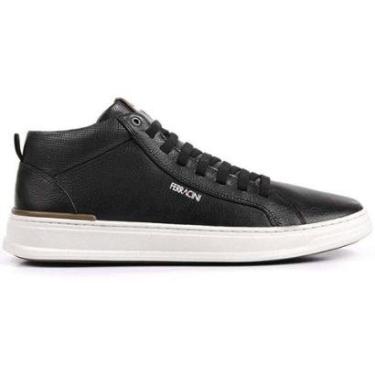 Imagem de Tenis Ferracini Casual Cano Medio - Masculino - Preto-Masculino
