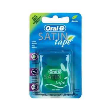 Imagem de Fio Dental Oral B Satin Tape Menta 25m