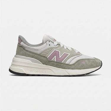 Imagem de Tênis New Balance 997R Verde e Off White-Unissex