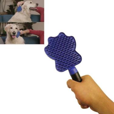 Imagem de Escova Tira Pelo Cachorro Gato Pet Massagem Higienica (889064) - Ab Mi