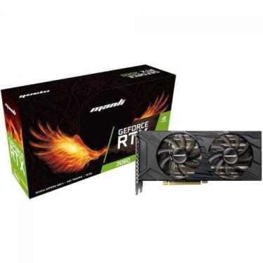 Imagem de Placa de Video GeForce RTX 3060, 12GB, GDDR6, Manli, 192-Bit, Preto