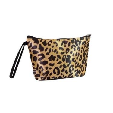 Imagem de Necessaire Feminina Oncinha Viagem Mala Praticidade - Boom Mix 