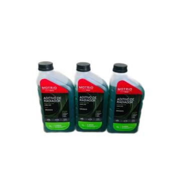 Imagem de kit 3 Aditivos De Radiador Long Life Renault Motrio Pronto Uso 1 Litro