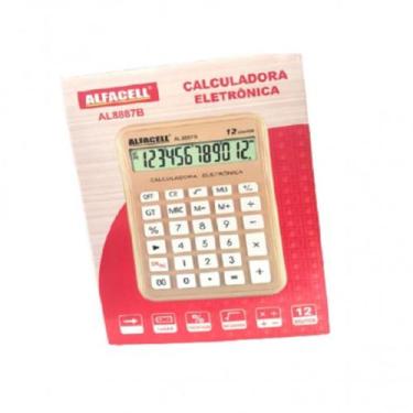 Imagem de Calculadora eletrônica ALFACELL - AL8887B