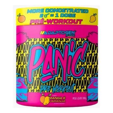 Imagem de Pré Treino Panic 300g Adaptogen Beta Alanina Proteína com creatina, MA