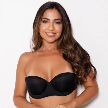 Imagem de Sutiã sem alça Sem Aro - Class Lingerie, Straw, M