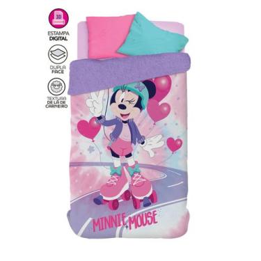 Imagem de Edredom Infantil Minnie Sherpa - Lepper, MINNIE 56120