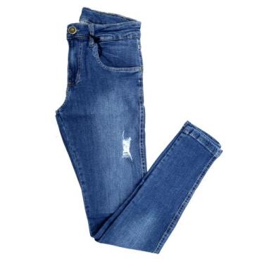 Imagem de Calça Jeans One Jeans Casual Confort Adulto - Ref 022920, 44, Jeans