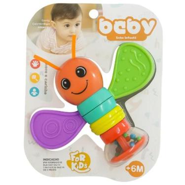 Imagem de Chocalho Baby Borboleta 0048 For Kids