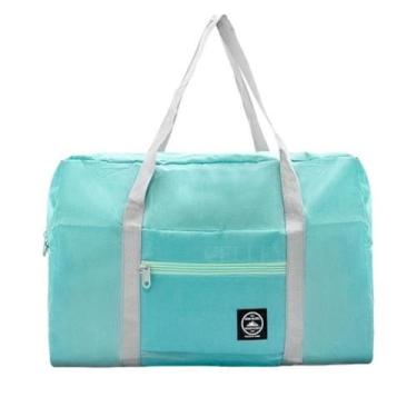 Imagem de Bolsa De Viagem Mala Dobrável Capacidade Impermeável Cores:Verde - oem