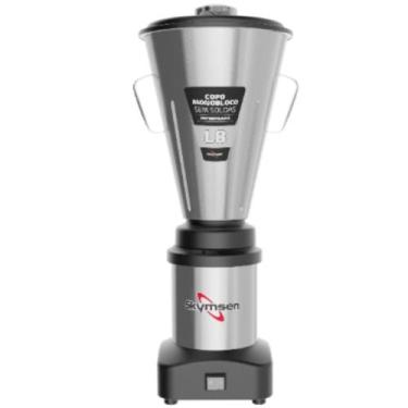 Imagem de Liquidificador Industrial 8 Litros Inox L8 Skymsen - Baixa Rotação, Bi