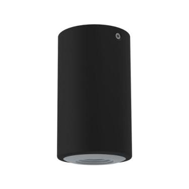 Imagem de Luminária plafon taschibra de sobrepor cannon par 20, PRETO