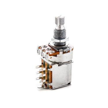 Imagem de Kit 3 Potenciômetros VLPP1-B500K Log Taper Push-Pull para Guitarra e Baixo Spirit