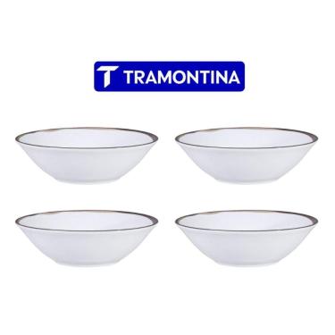 Imagem de Conjunto 4 Tigelas Bowls Canyon Porcelana 18 cm Tramontina