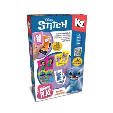 Imagem de Jogo Memo Play Stitch - Memória com Desafio Elka - 1284