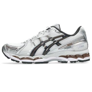 Imagem de Tênis GEL-Kayano 12.1 - Branco/Cinza - ASICS, 42