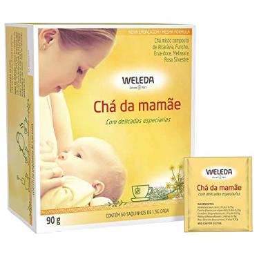 Imagem de WELEDA Chá da Mamãe 60 sachês | Chá Orgânico para Gestantes e Lactantes | Apoio à Amamentação | Sem Aromas Artificiais
