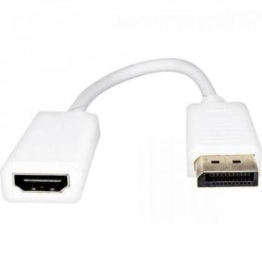 Imagem de Adaptador Display Portátil Para HDMI 15cm ADAP0043 Branco Storm