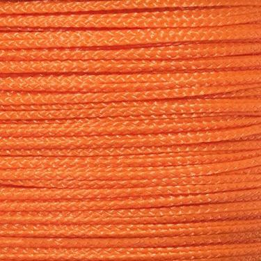 Imagem de Corda Paracord Nano West Coast (Laranja Neon, 300 pés) – carretel de cabo trançado