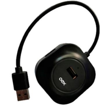 Imagem de Micro Hub 4 Portas USB HB101 - Oex