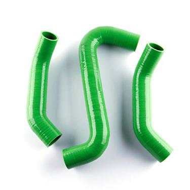 Imagem de LUXERAD Mangueira de radiador de silicone de desempenho de 3 camadas 4,5 mm para Su ba ru Legacy L/GT 2.5L 2000-2004 (verde)