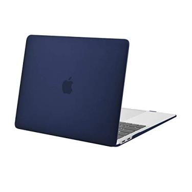 Imagem de MOSISO Capa compatível com MacBook Air de 13 polegadas 2022, 2021, 2020, 2019, 2018, versão A2337, M1, A2179, A1932, Touch ID, capa rígida de plástico compatível com MacBook Air de 13,3 polegadas,
