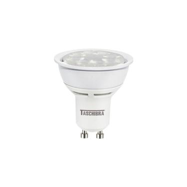 Imagem de Lâmpada Led Taschibra TDL 50 Dicroica 7W Bivolt GU10 2700K Luz Amarela