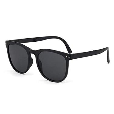 Imagem de Óculos de sol retro proteção hd espelho de condução óculos de sol óculos de sol dobráveis ​​ultraleves, 01, china