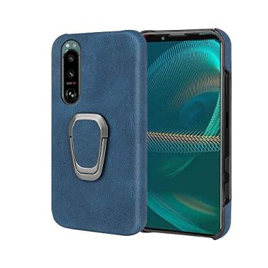 Imagem de YUNCHAO Caixa de telefone Para Sony Xperia 5 III, porta de telefone PU PU capa para celular