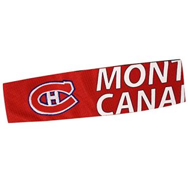 Imagem de Littlearth Faixa de cabeça NHL Montreal Canadiens FanBand, tamanho único, cor do time