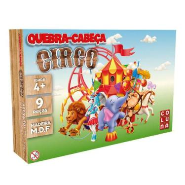 Jogo Quebra-Cabeça: Circo - 100 Peças Pais & Filhos - Quebra-Cabeça -  Magazine Luiza