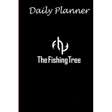 Imagem de Daily Planner - Fishing Tree Fishing notebook Men Women Fathers Day Gift: Daily planner 2021, US map, US holiday, 6x9 inch, 136 pages