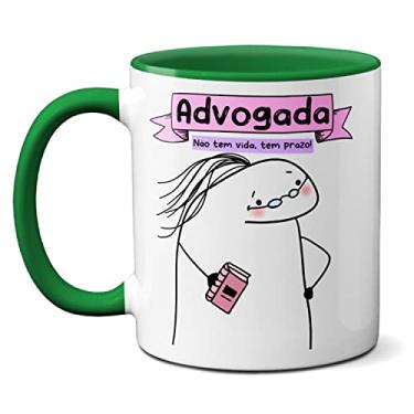 Imagem de Caneca Advogada 5 Anos Estudando Para Estudar Toda Vida (Verde)