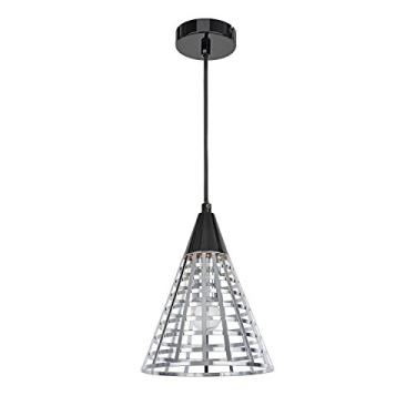 Imagem de Pendente Bella Iluminação Grou Ci006C 40W Cromado/Preto