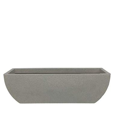 Imagem de Vasart Malta Floreira, Granito Pedra, 80x25cm