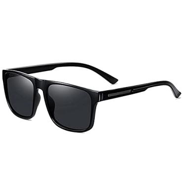 Imagem de Óculos de sol Masculino Banned 1976 Classico Quadrado Óculos Polarizados com Proteção Uv400 (C4)