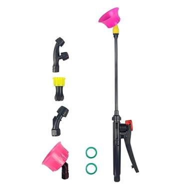 Imagem de ＫＬＫＣＭＳ Haste do pulverizador Haste de extensão do pulverizador Pulverizador elétrico ajustável Varinha de e alça para r plantas suspensas, Bocal fixo de 50 cm 5