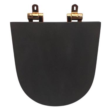 Imagem de Assento Sanitário Poliéster para Louça Link/carrara/belle Époque deca Slow Close Marrom Fosco