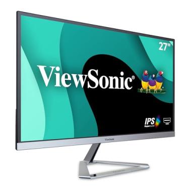 Imagem de ViewSonic VX2776-SMHD Monitor 27" Ultra delgado IPS Widescreen sem Moldura 1080p, VGA, HDMI e DisplayPort