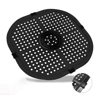 Imagem de Frigideira Air Fryer de substituição para fritadeiras a ar instantâneas COROSI Dreo, 23 cm, quadrada, antiaderente, peças de reposição, frigideira para fritadeira a ar Gourmia Chefman, pode ser lavada na lava-louças