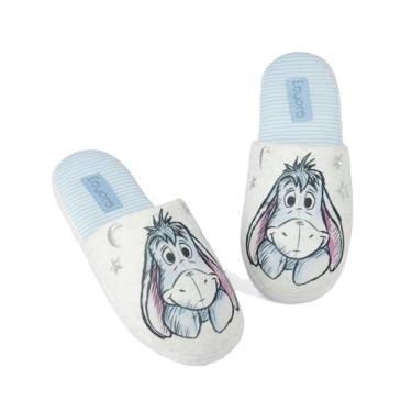 Imagem de Disney Pantufas femininas Urso Ursinho Pooh ou Eeyore House, Eeyore, 9-10