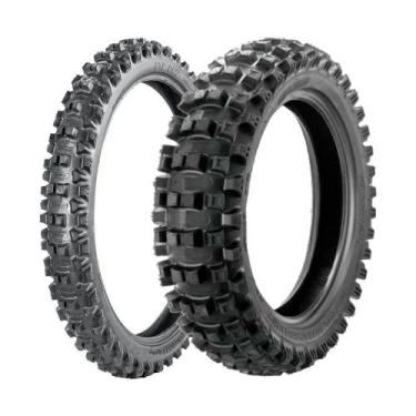 Imagem de Jogo Pneus de Moto Borilli EXC 007 Medium Soft 90/90-21 57R + 100/100-