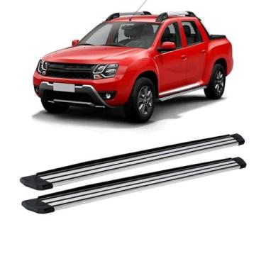 Imagem de Estribo Duster Oroch Dynamique 2016 Anodizado Aluminio Slim - CCF
